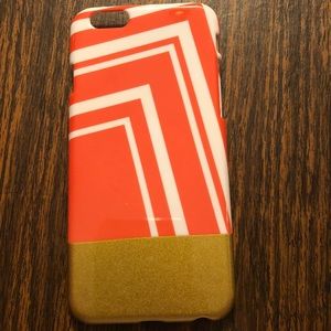 iPhone 6 Case Gold/White/Orange